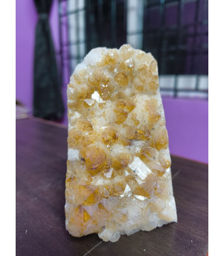 Citrine raw cluster model 1